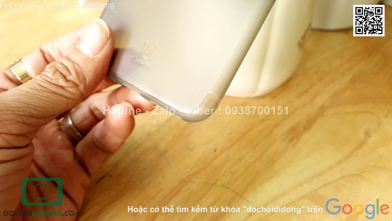 Ốp lưng iPhone 7 Plus Baseus Slim Case