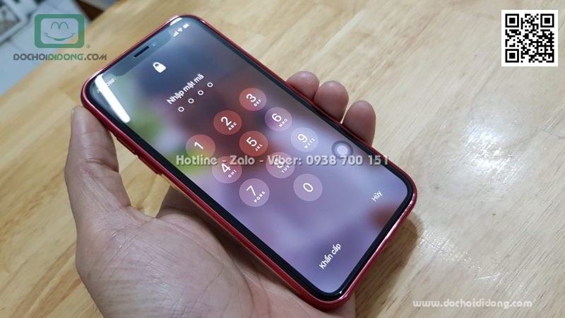 Miếng dán cường lực full màn hình iPhone X XS Zacase 3D Elite