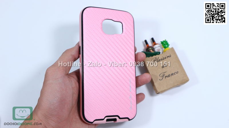 Ốp lưng Samsung Galaxy S6 Mercury Bumper Skin chống sốc