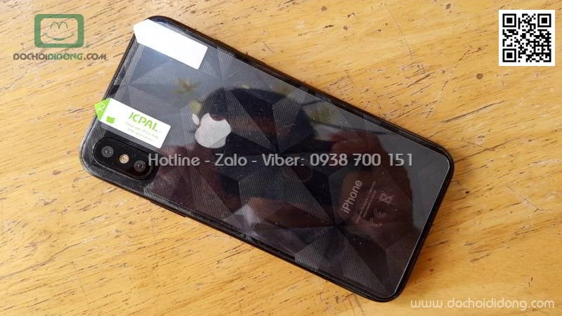Miếng dán cường lực iPhone X XS Jcpal full màn hình 2.5D chính hãng