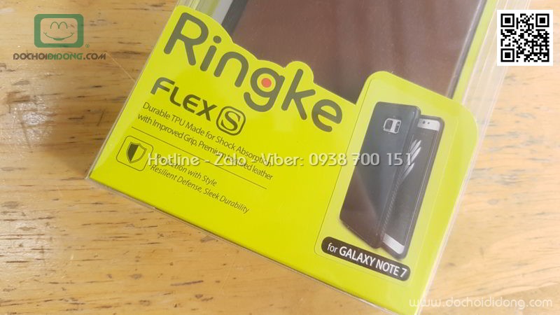 Ốp lưng Samsung Galaxy Note 7 Ringke Flex S