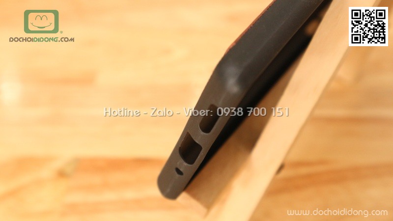 Ốp lưng Nokia 3 dẻo vân vải bố