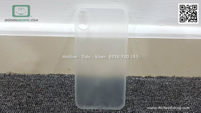 Ốp lưng iPhone X XS Baseus Wing siêu mỏng