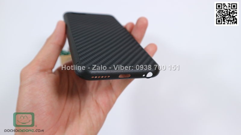 Ốp lưng iPhone 6 6s Nillkin carbon