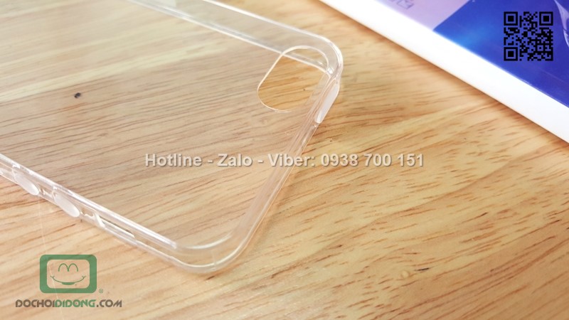 Ốp lưng iPhone 5 5S OU dẻo trong siêu mỏng