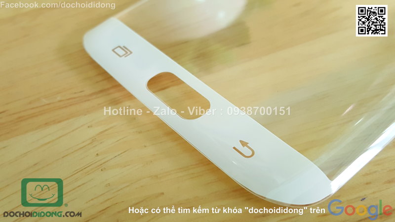 Miếng dán cường lực Samsung Galaxy S7 Edge Dragon 9H