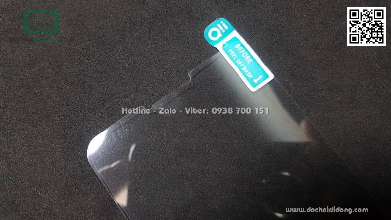 Miếng dán cường lực Asus ZenFone 5 ZE620KL Qii keo mềm