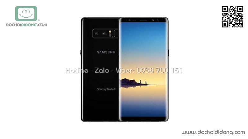 Miếng dán cường lực full màn hình Samsung Note 8 trong suốt