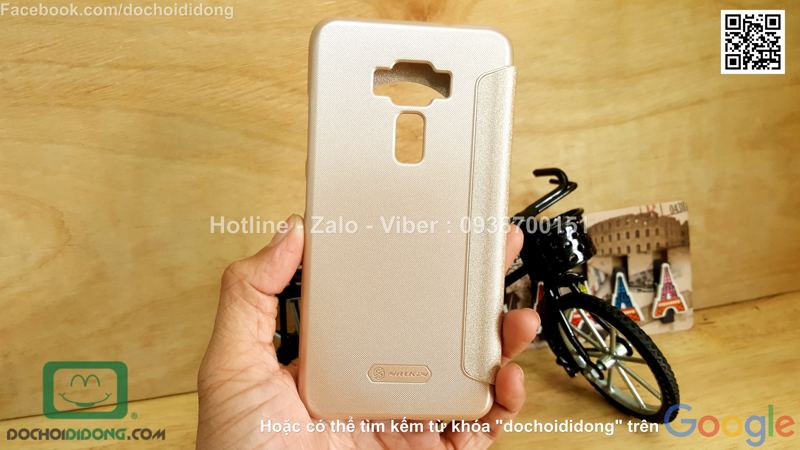 Bao da Asus Zenfone 3 ZE520KL 5.2 Inch Nillkin Sparkle