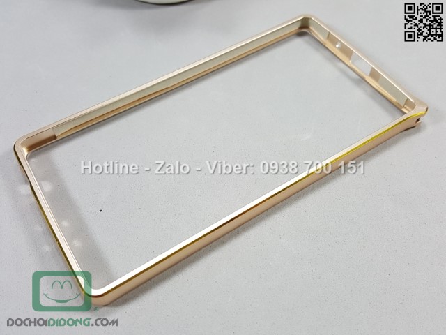 Ốp viền Oppo Mirror 3 nhôm phay chốt gài