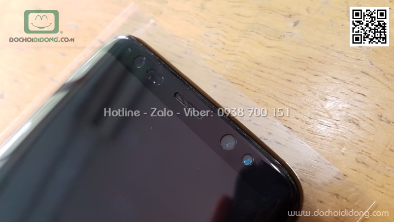 Miếng dán cường lực dẻo Samsung S8 Plus Zacase 3D kèm dán sau