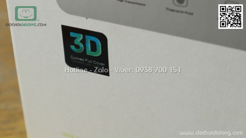 Miếng dán cường lực iPhone 8 Plus Benks V Pro full màn hình