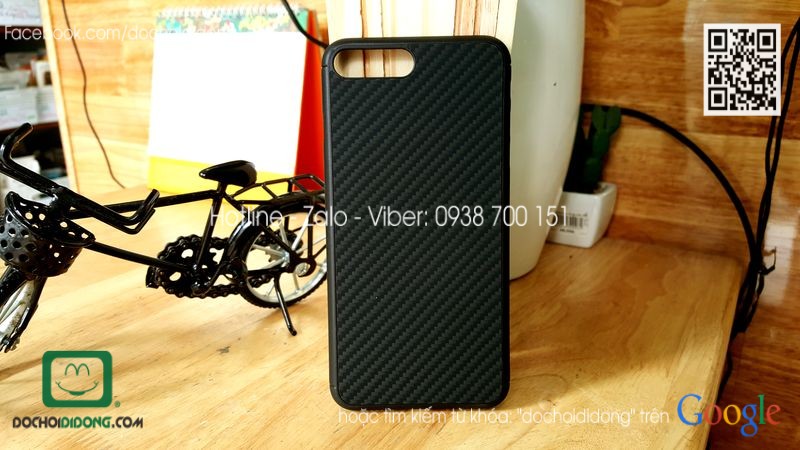 Ốp lưng iPhone 7 Plus Nillkin Carbon