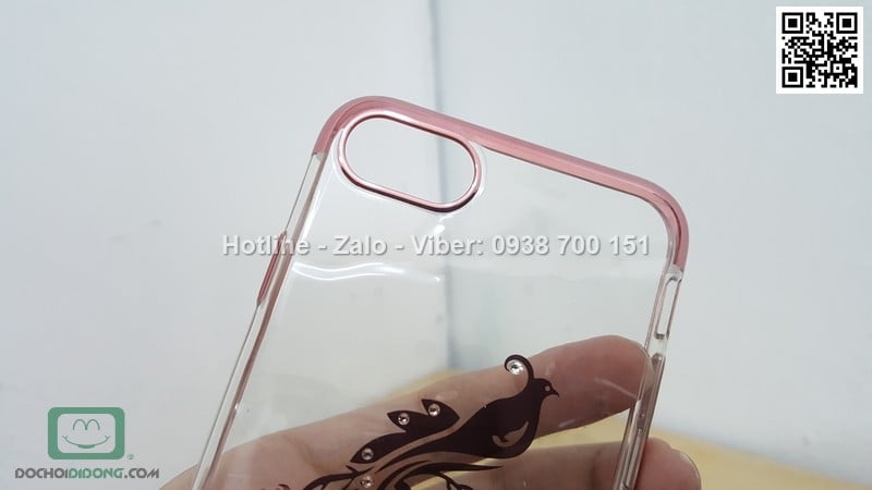 Ốp lưng iPhone 7 Usam đinh đá