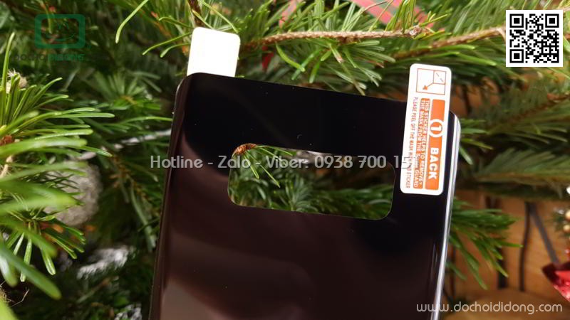 Miếng dán cường lực dẻo Samsung Note 8 Zacase 3D kèm dán sau