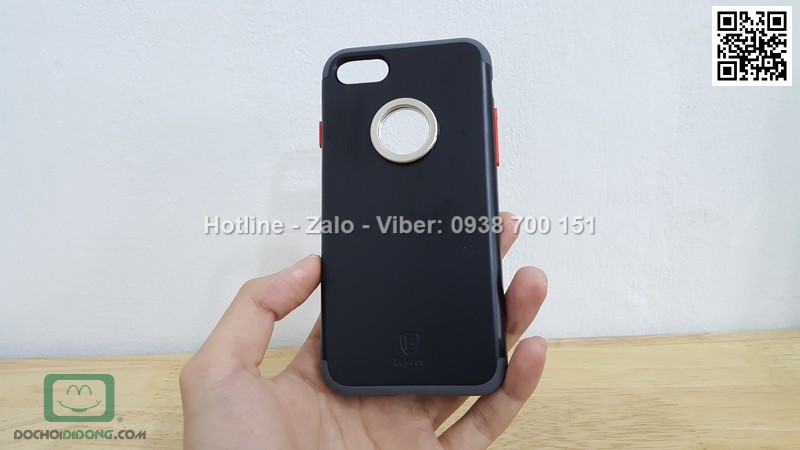 Ốp lưng iPhone 8 Baseus Magnetic Ring Case