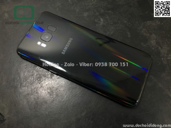 Miếng dán full lưng Samsung S8 Aurora đổi màu