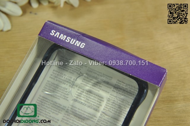 Ốp lưng Samsung Galaxy S6 Edge Clear View