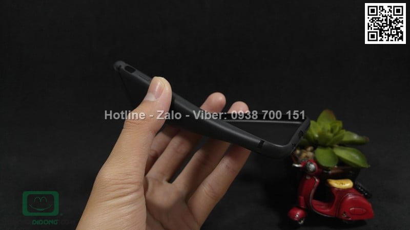 Ốp lưng iPhone 6 6s Ou dẻo đen siêu mỏng