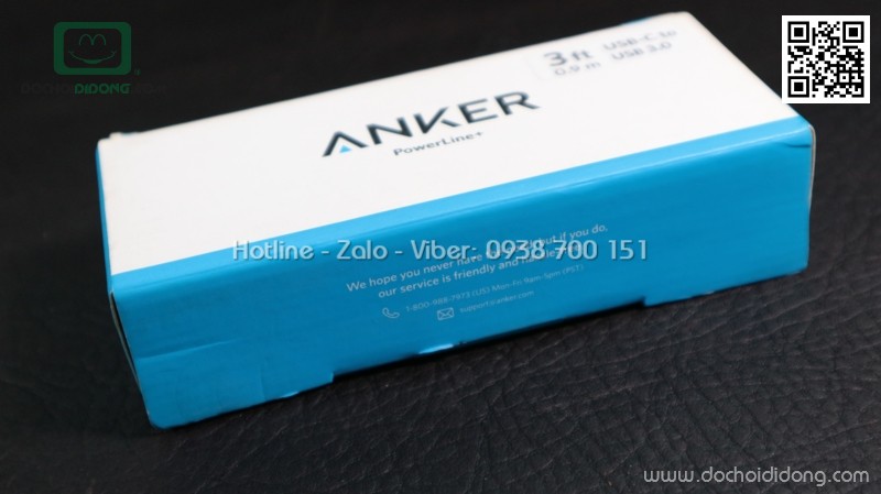 Cáp type C Anker Powerline+ 0.9m