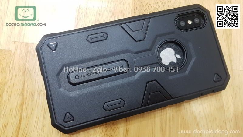 Ốp lưng iPhone X XS Nillkin Defender siêu chống sốc