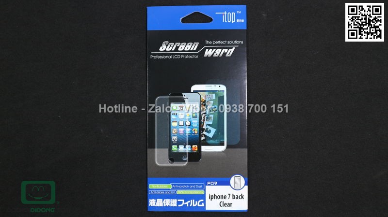 Miếng dán mặt sau iPhone 7 loại trong