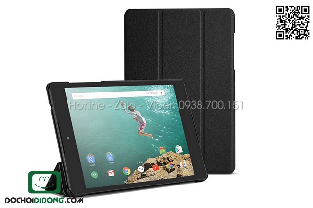 Bao da Nexus 9 flip mỏng cao cấp