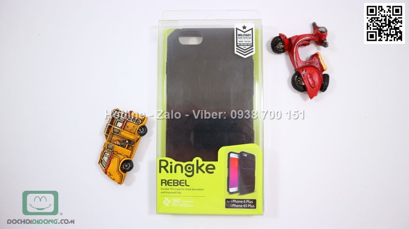 Ốp lưng iPhone 6 6s Plus Ringke Rebel chống sốc tiêu chuẩn quân đội