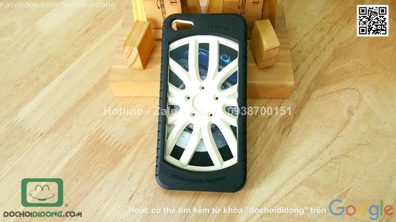 Ốp lưng iPhone 5 5S Miak Wheel Series