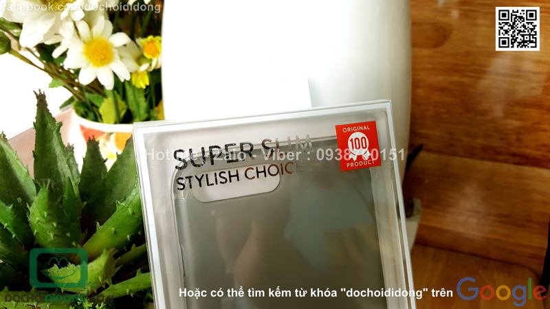 Ốp lưng iPhone 8 Plus Baseus Slim Case