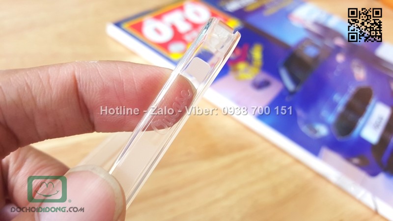 Ốp lưng iPhone 5 5S OU dẻo trong siêu mỏng