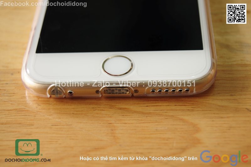 Ốp lưng iPhone 6 6S OU dẻo nước trái cây