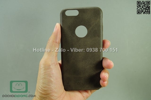 Ốp lưng iPhone 6S Usams Bob mặt da