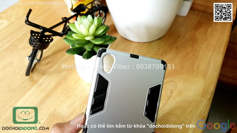 Ốp lưng Sony Xperia Z5 Premium Iron Man chống sốc có chống lưng