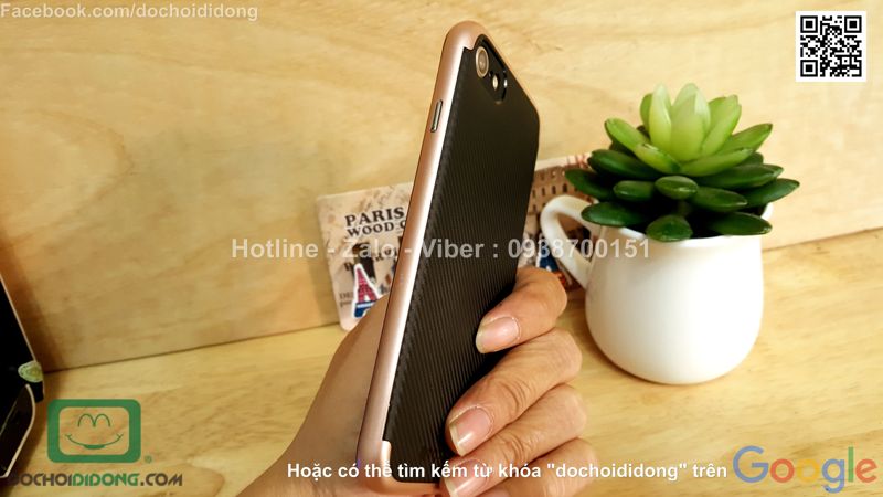 Ốp lưng iPhone 8 Totu chống sốc