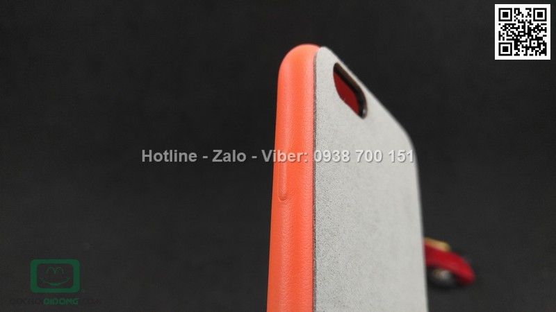 Ốp lưng iPhone 6 6s Baseus lưng vải có ngăn để tiền