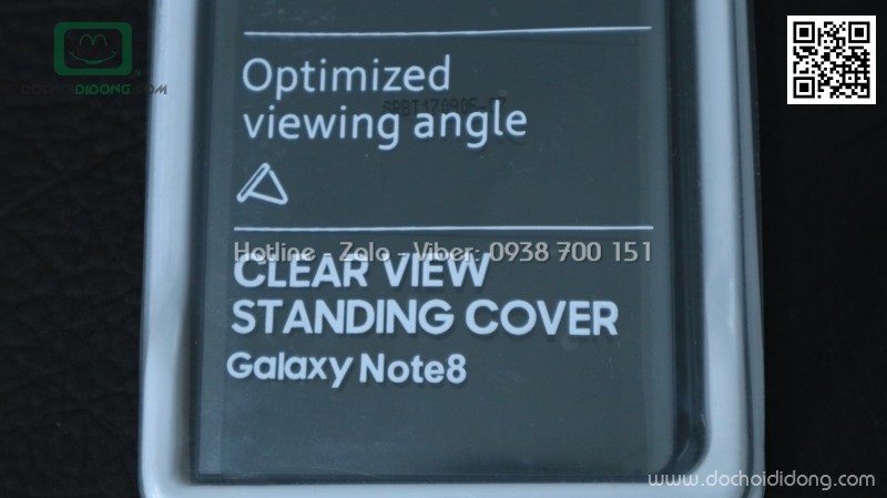 Bao da Clear View Samsung Note 8 chính hãng