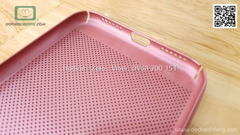 Ốp lưng iPhone X Zacase lưng lưới chống nóng