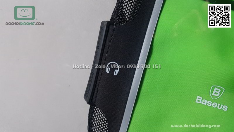 Bao đeo bắp tay điện thoại tập thể thao Baseus Flexible Wristband 5.8 inch
