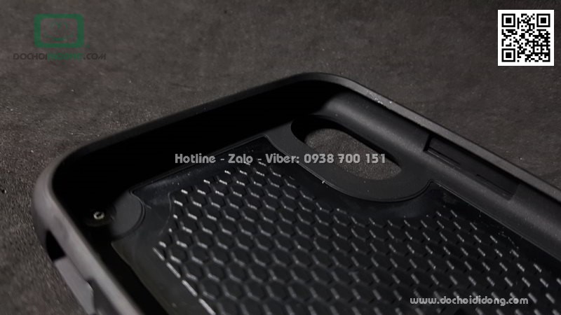 Ốp lưng iPhone X siêu chống sốc kiểu dáng UAG Monarch