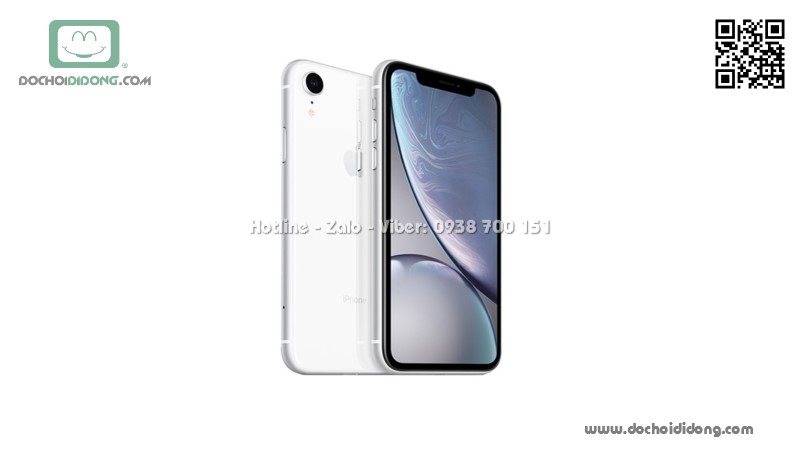 Miếng dán cường lực iPhone XR Baseus 3D viền kính full màn hình 9H