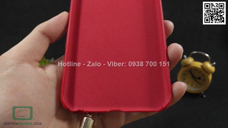 Ốp lưng iPhone 6 6s Plus mèo bọc nhung