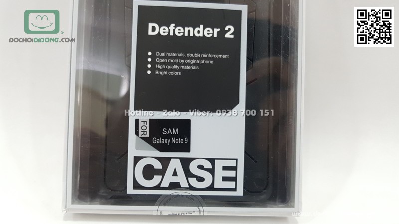 Ốp lưng Samsung Note 9 Nillkin Defender 2 siêu chống sốc