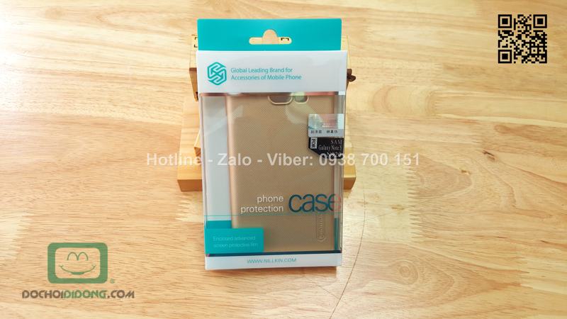 Ốp lưng Samsung Galaxy Note 5 Nillkin vân sần