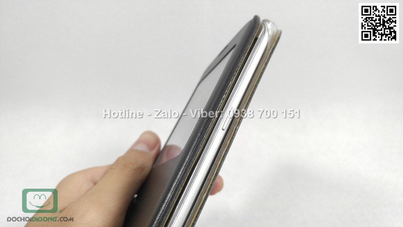 Bao da Samsung Galaxy S7 Edge Zacase da thật cao cấp