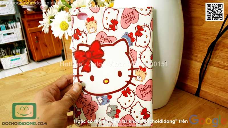 Bao da iPad Mini 1 2 3 4 Di Lian nhân vật hoạt hình