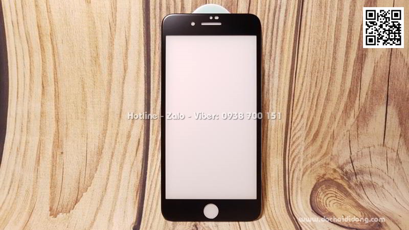 Miếng dán cường lực nhám full màn hình iPhone 7 8 Plus Zacase 3D Elite chống vân tay