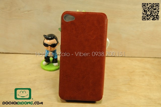 Bao da Lenovo S60 Mofi da trơn nắp thép