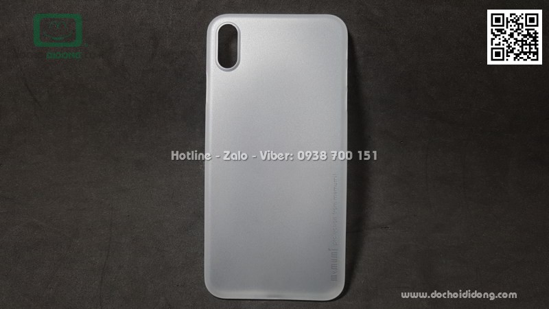 Ốp lưng iPhone Xs Max Memumi siêu mỏng 0.3mm