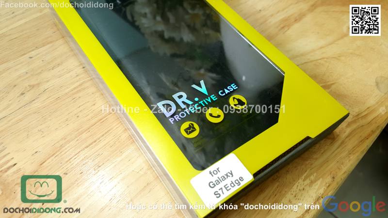 Bao da Samsung Galaxy S7 Edge Rock Dr V